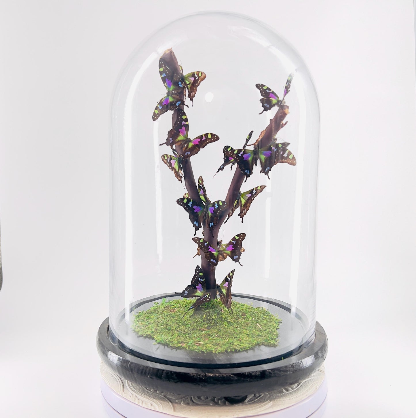 Large Centerpiece | Purple Spotted Swallowtails | Purple | Flutter by Katie | Sculpture Art | Handmade Butterfly Sculpture Art| Philippines