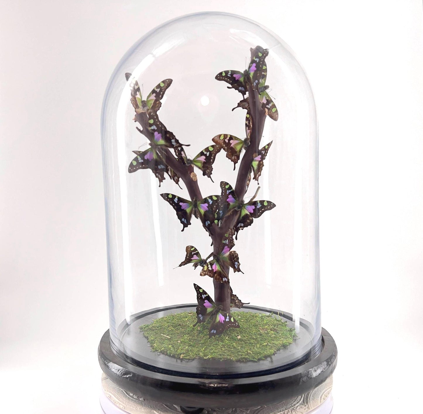 Large Centerpiece | Purple Spotted Swallowtails | Purple | Flutter by Katie | Sculpture Art | Handmade Butterfly Sculpture Art| Philippines