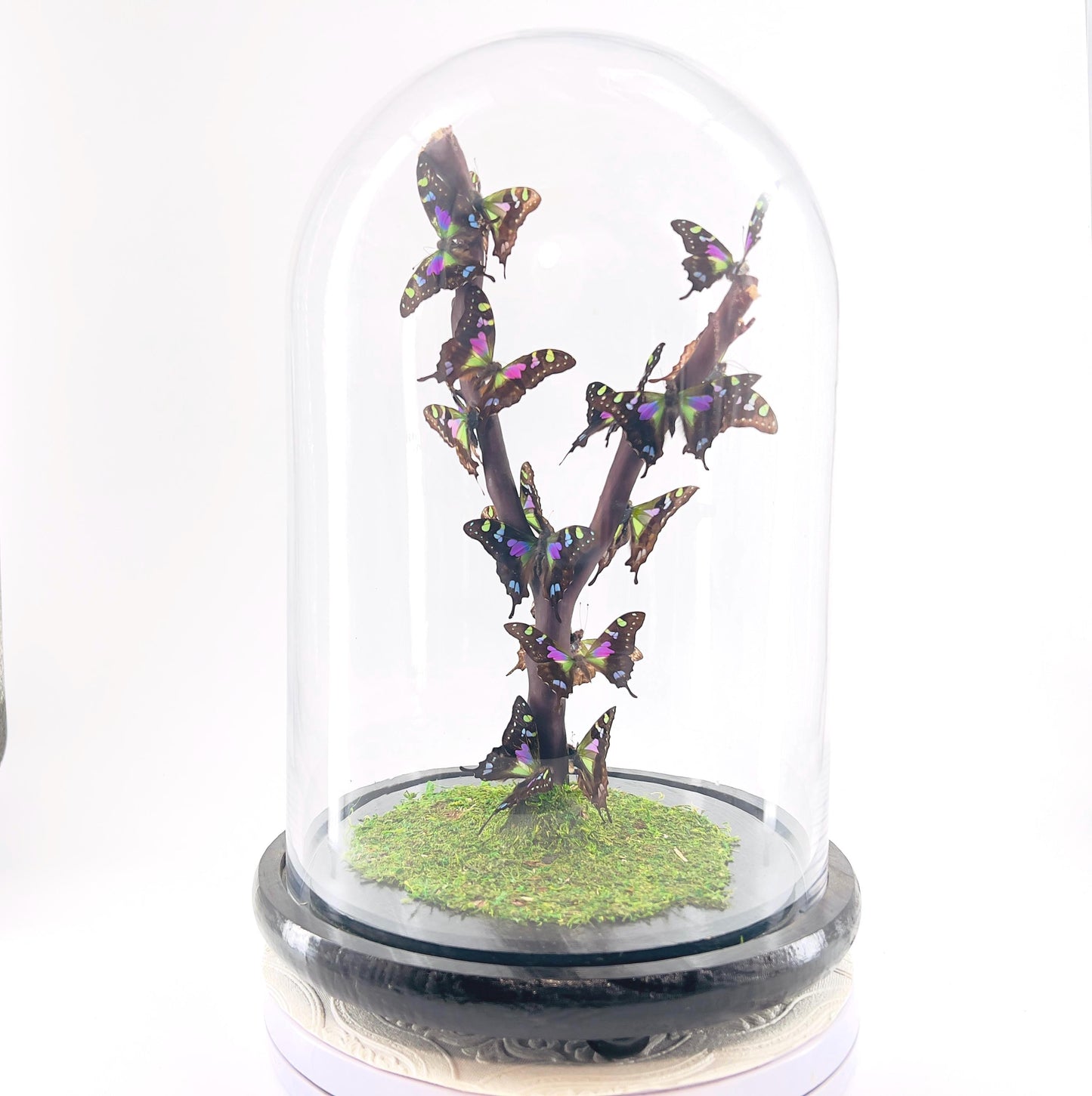 Large Centerpiece | Purple Spotted Swallowtails | Purple | Flutter by Katie | Sculpture Art | Handmade Butterfly Sculpture Art| Philippines
