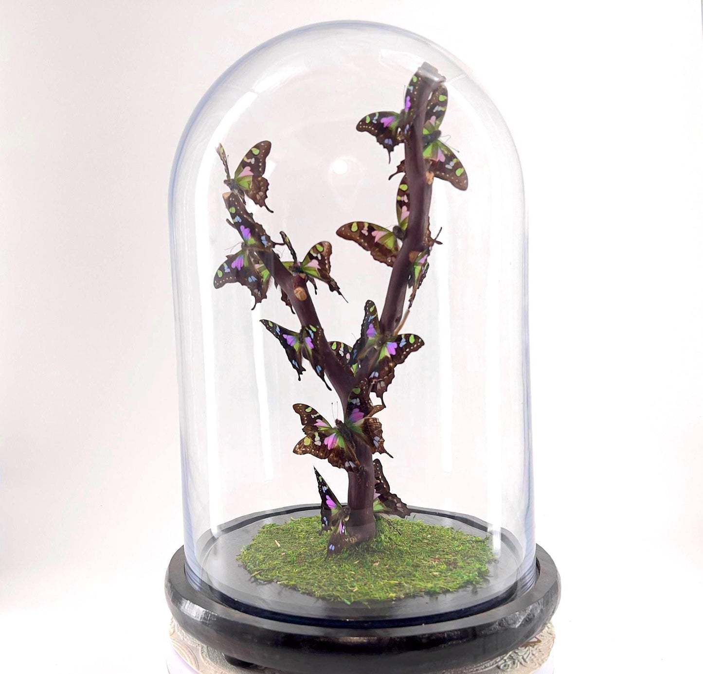 Large Centerpiece | Purple Spotted Swallowtails | Purple | Flutter by Katie | Sculpture Art | Handmade Butterfly Sculpture Art| Philippines
