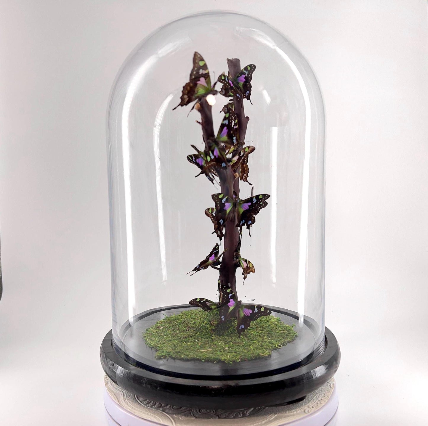 Large Centerpiece | Purple Spotted Swallowtails | Purple | Flutter by Katie | Sculpture Art | Handmade Butterfly Sculpture Art| Philippines