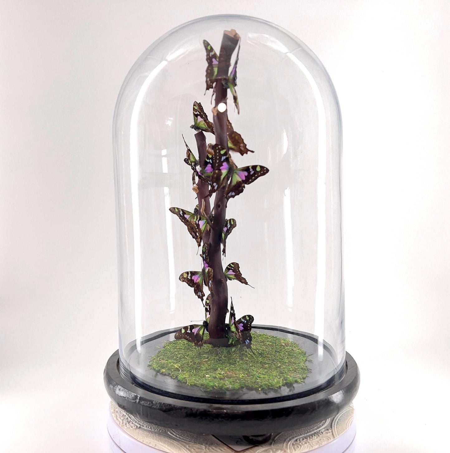 Large Centerpiece | Purple Spotted Swallowtails | Purple | Flutter by Katie | Sculpture Art | Handmade Butterfly Sculpture Art| Philippines
