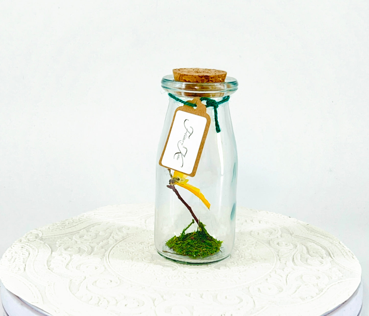 Accent Jar | Apricot Sulphur | Yellow | Tabletop Display