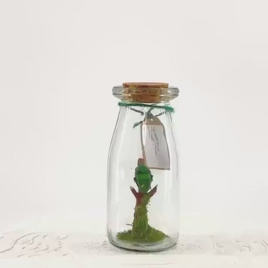 Accent | Centerpiece | Alien Beetle | Emerald Green | Flutter by Katie | Handmade Butterfly Sculpture Art Display | Home Decor | Indonesia
